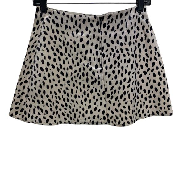 Vintage Picasso Cheetah Print Skirt Womens Size M - Picture 2 of 6